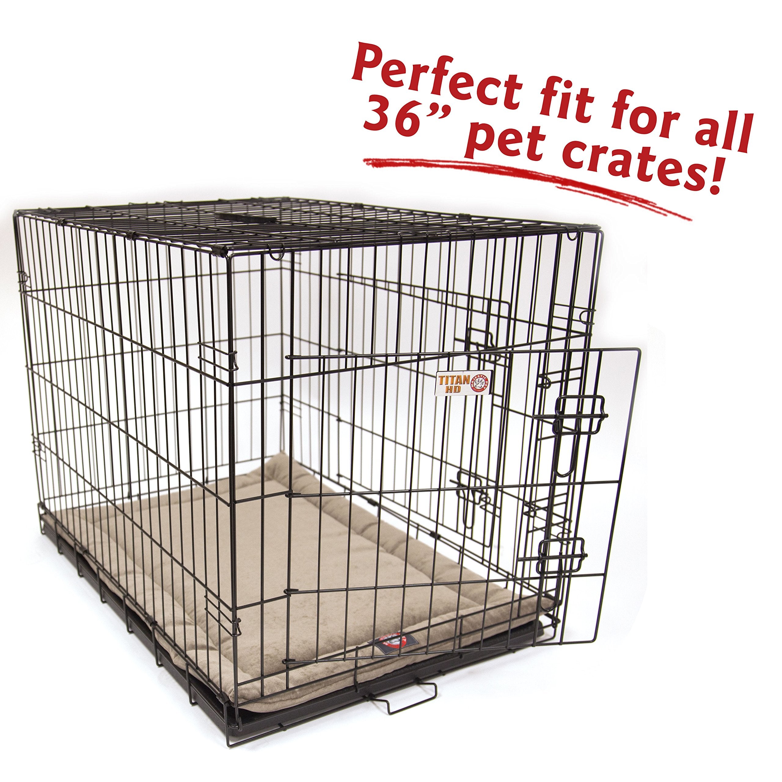 36' Villa Pearl Crate Dog Bed Mat By Majestic Pet Products